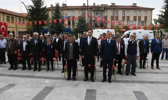 Tomarza'da Gaziler Günü programı düzenlendi