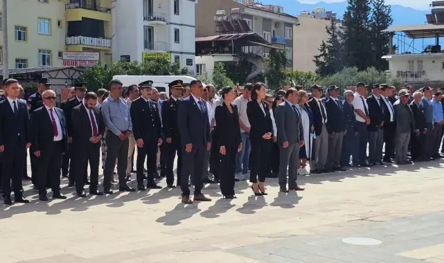 Seydikemer'de Gaziler Günü törenle kutlandı
