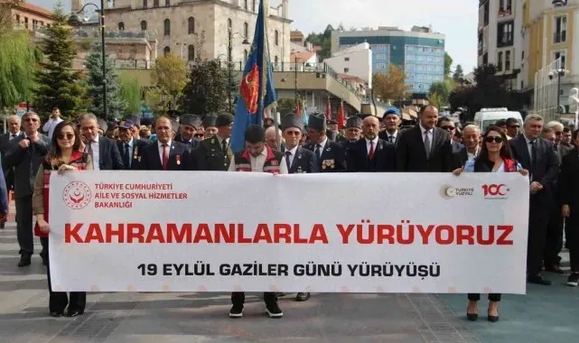 Gazilerin gururlu günü