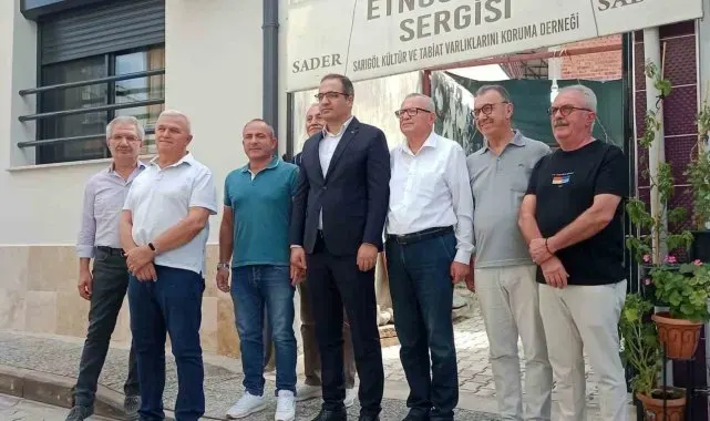 Kaymakam Dalak, SADER'in etnografya sergisini inceledi