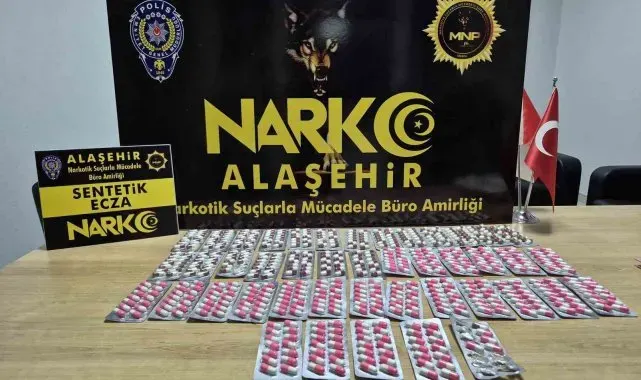 Alaşehir'de uyuşturucu taciri tutuklandı