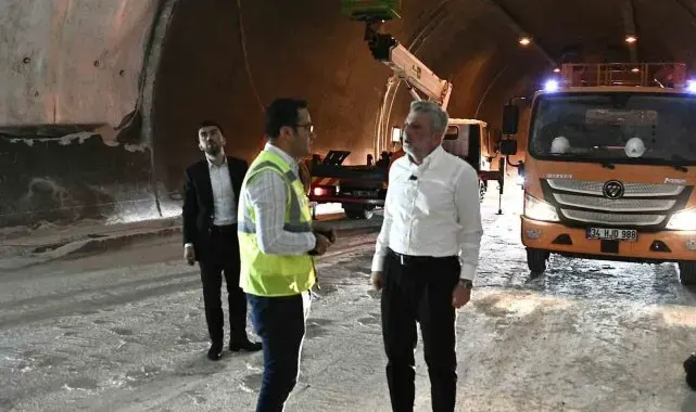 Başkan Görgel, Aşık Mahzuni Şerif Tünellerindeki çalışmaları inceledi