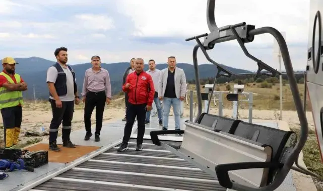 Keltepe Kayak Merkezi yeni sezona hazırlıklarına başladı