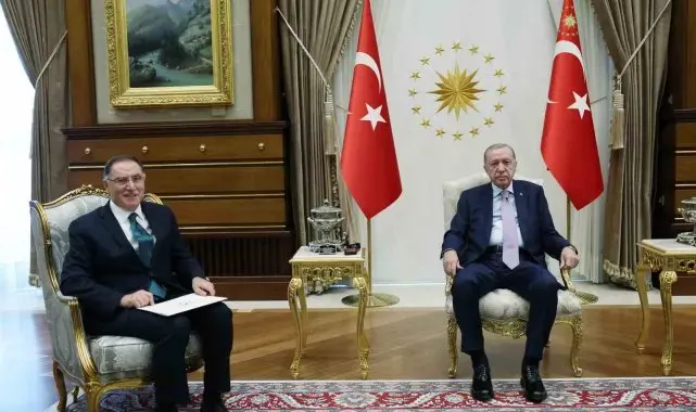 Cumhurbaşkanı Erdoğan, Kamu Başdenetçisi Malkoç'u kabul etti