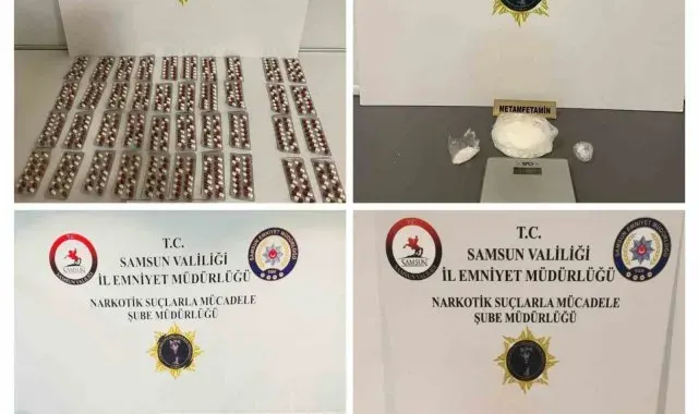 Samsun'da uyuşturucu uygulaması: 36 kişi yakalandı