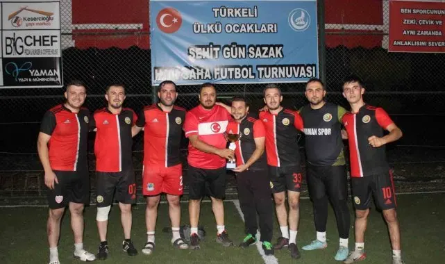 Türkeli'de Halı Saha Futbol Turnuvası sona erdi