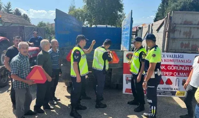 Jandarma kazaları azaltmak için harekete geçti