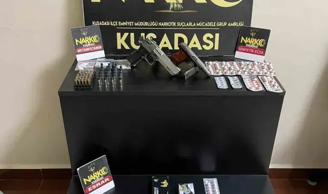 Kuşadası'nda uyuşturucu operasyonu