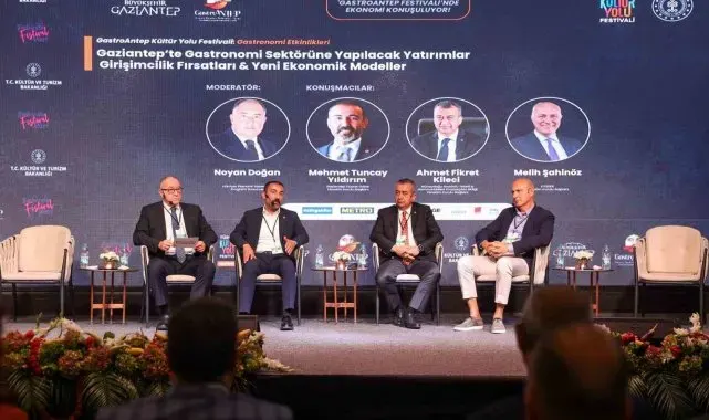 Gastroantep festivali kapsamında ilk panel düzenlendi