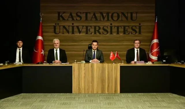 Kastamonu Üniversitesi'nde senato toplantısı gerçekleştirildi