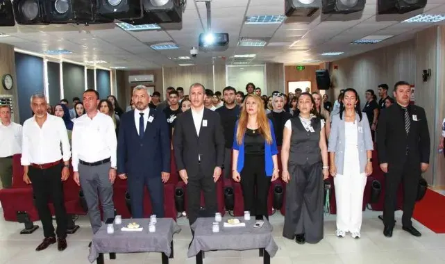 Şehit Mustafa Peksoy görev yaptığı okulda anıldı