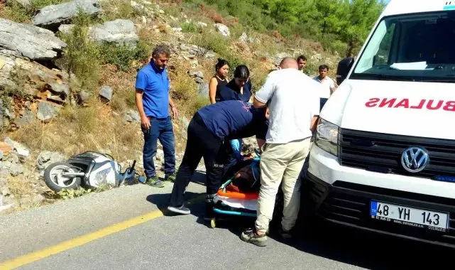 Muğla Menteşe'de trafik kazası: 2 yaralı