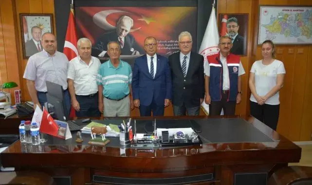 Aydın'da birinci derece tarımsal örgüt belgeleri sahiplerine takdim edildi