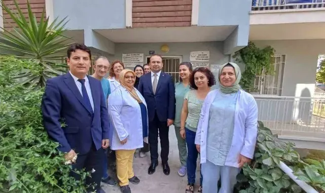 Efeler'deki sağlık merkezlerinde incelemelerde bulunuldu