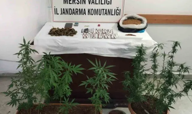 Mersin'de uyuşturucu taciri 3 şüpheli yakalandı
