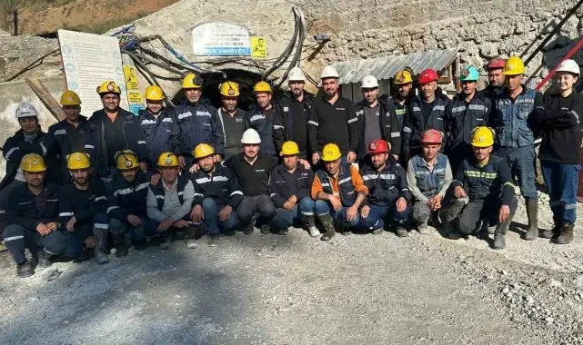 Adana'da maden ocağında deprem tatbikatı yapıldı