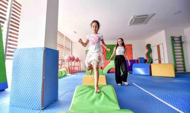 Özel çocuklar sporla iç içe büyüyor