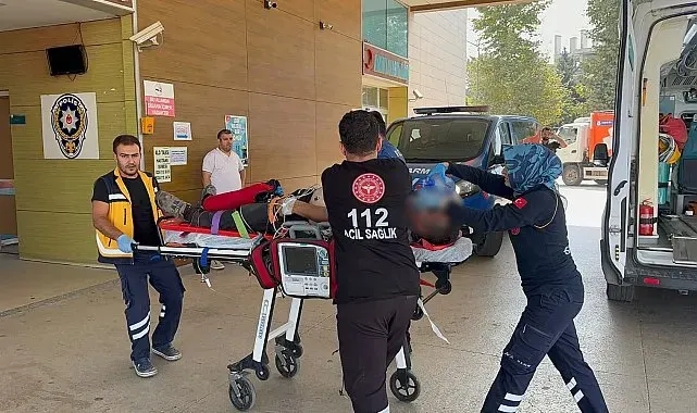 Duran kamyona çarpan kamyonet sürücüsü ağır yaralandı