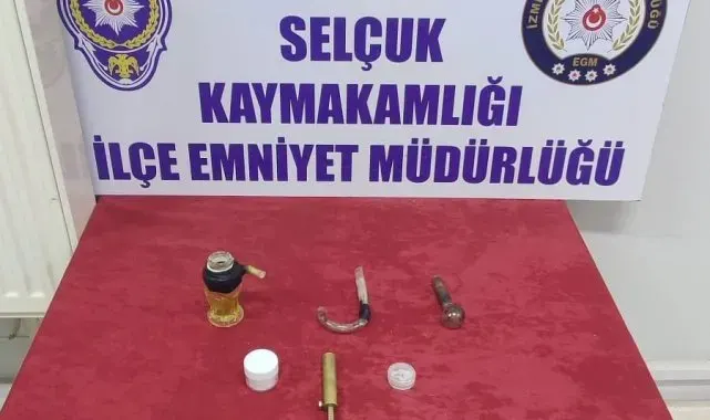 Selçuk'ta zehir tacirlerine operasyon: 4 kişi yakalandı