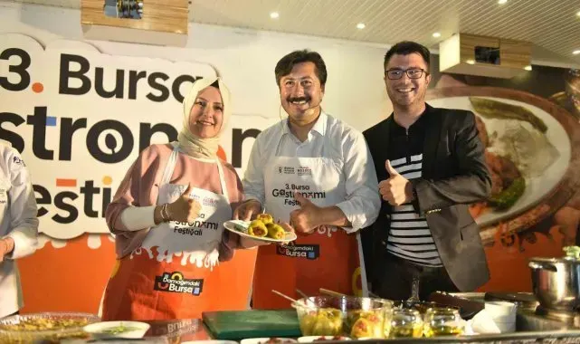 Gastronomi tırı Yenişehir'deydi...