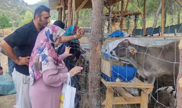 Kütahyalı kadın üreticiler Permakültür çiftliğinde