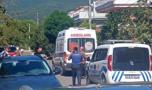 Erdek'te eski eş dehşeti: Boşandığı eşini bıçakladı