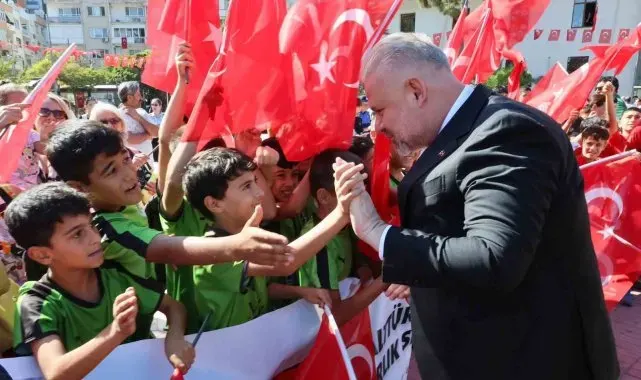 Menemen'de kurtuluş coşkusu