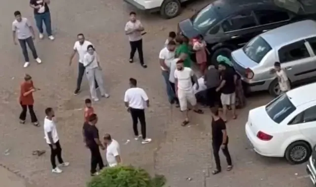 Kavgayı ayırmak isterken öldürülen şahsın son anları kamerada