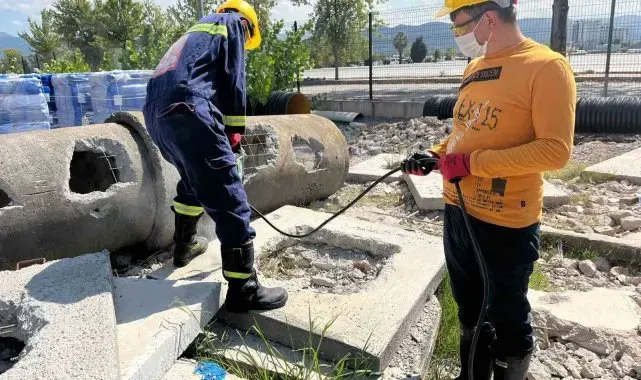 Ulaşımpark personeline kurtarma ve yangına müdahale eğitimi