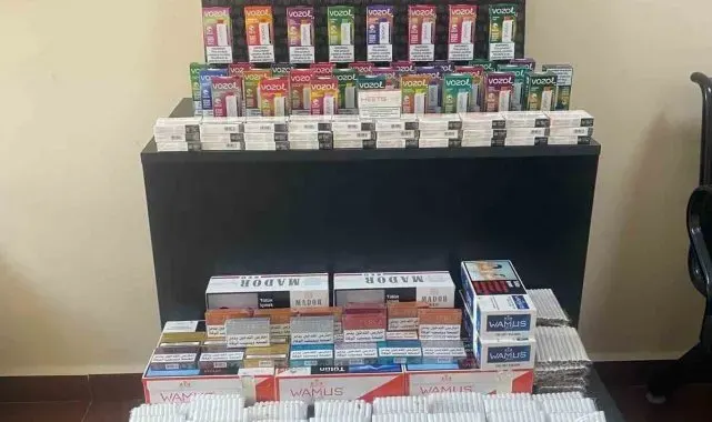 Kuşadası'nda kaçak sigara operasyonu