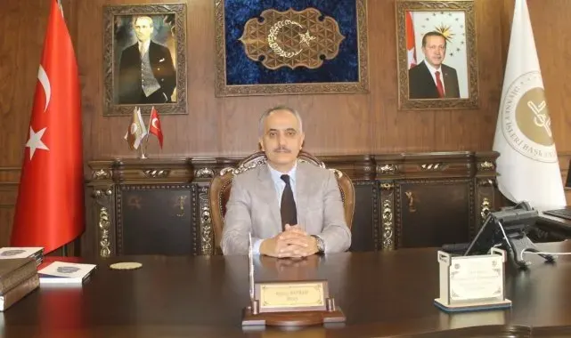 Amasya'nın yeni müftüsü Hamza Bayram görevine başladı