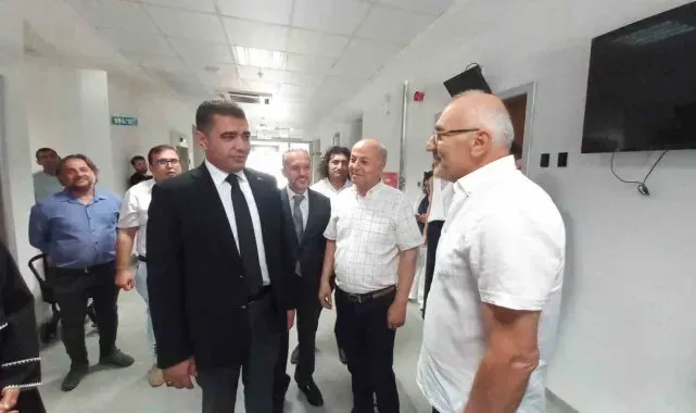 Vali Aslan SMH'yi gezdi bebeklerle yakından ilgilendi