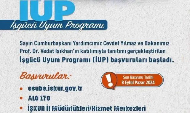 Muğla'da 1030 kişilik 'İşgücü Uyum Programı' başvuruları başladı