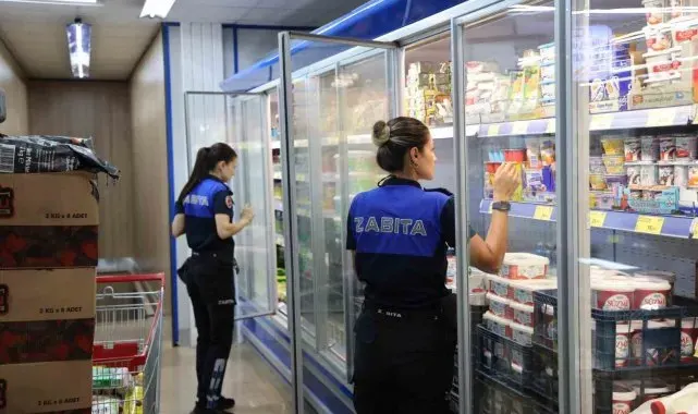 Marmaris'te market denetimleri sürüyor