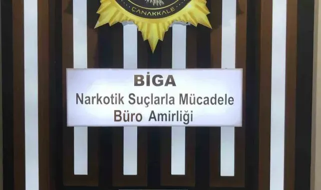 Çanakkale'de uyuşturucu operasyonu