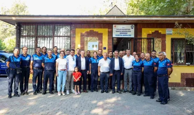 Başkan Yetişkin Zabıta Haftası'nı kutladı