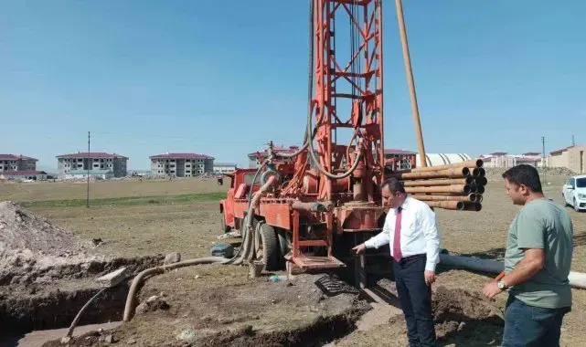 Kars Belediyesi sondaj çalışması başlattı