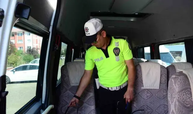 Bingöl'de trafik ekiplerince servis sürücülerine eğitim verildi