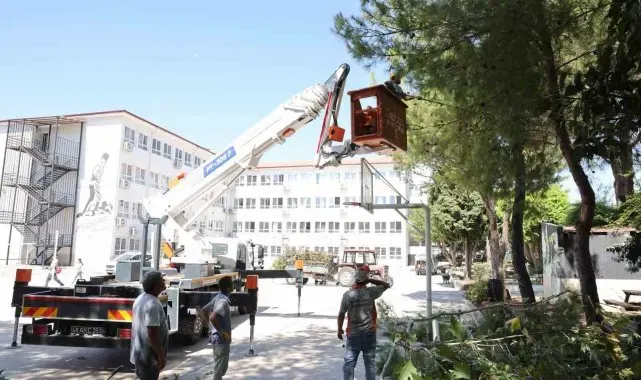 Marmaris'te okullar yeni döneme hazır
