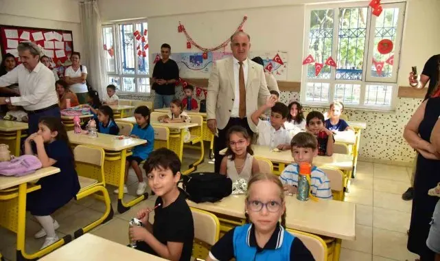 Aydın'da minikler ders başı yaptı