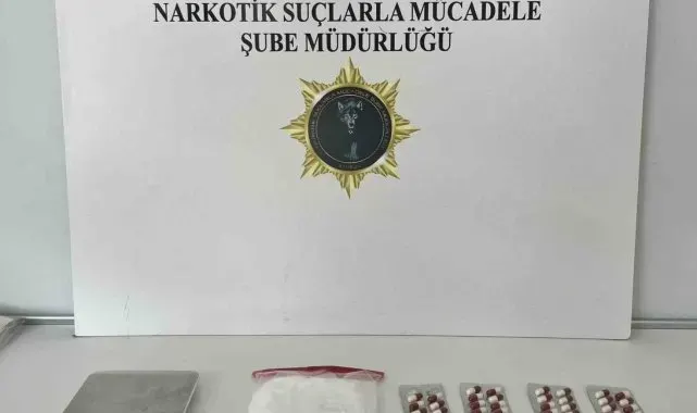 Boş arazideki kolinin ardından evinde de uyuşturucu madde çıktı
