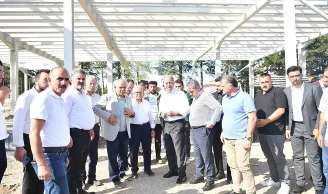 Yahyalı Belediyesi ve Tekstil Fabrikası Şantiyesi'ne ziyaret