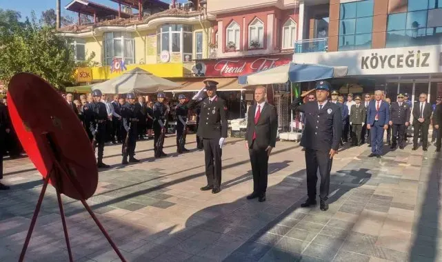 Köyceğiz'de 30 Ağustos Zafer Bayramı törenle kutlandı