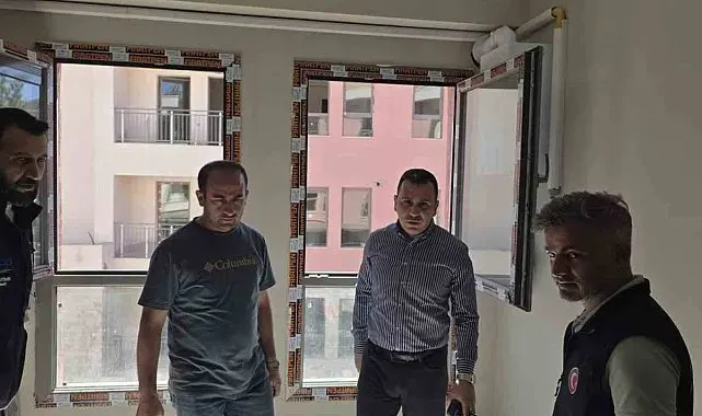 Kaymakam Algın, rezerv alanındaki çalışmaları inceledi