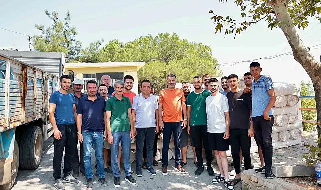 Başkan Çavuşoğlu Babadağ'da vatandaşlarla buluştu, saha çalışmalarını inceledi