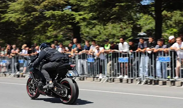 Ergan Motofest'te drag heyecanı