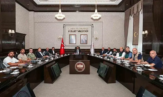 Vali Masatlı başkanlığında Asi Nehri altyapı çalışmaları değerlendirildi