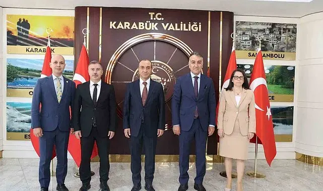 HSK üyesi Sait Özdemir, Vali Çağatay ile görüştü