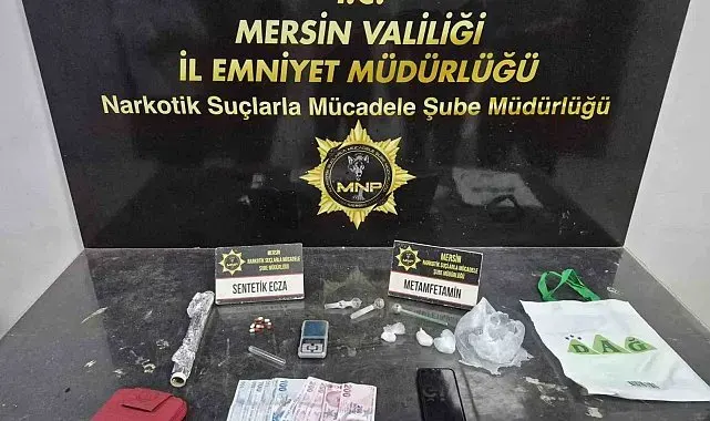 Mersin'de uyuşturucu operasyonu: 2 şüpheli tutuklandı
