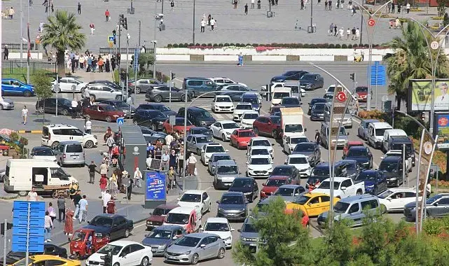 Samsun'da taşıt sayısı 555 bini aştı